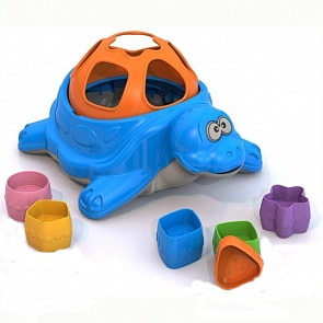 Дидактическая игрушка-сортер - Черепаха (Нордпласт, Н-793)