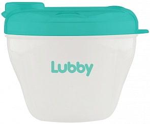 Контейнер для хранения детского питания - Для молочной смеси, 4 секции, полипропилен, стандарт (Lubby, 20363/144/12)