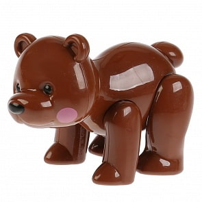 Развивающая крутилка Медведь, коричневый цвет (Умка, S142-R2)