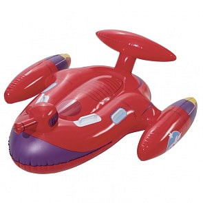 Игрушка для катания верхом с брызгалкой - Космолет, 109 х 89 см (Bestway, бв41100)