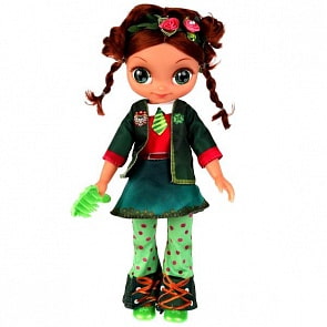 Кукла озвученная Маша 32см Сказочный патруль кэжуал 15 песен и фраз расческа (Карапуз, ST21-32-M-CAS3-RU)