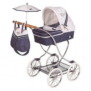 Коляска с сумкой и зонтиком - ТОП-Коллекшн, 90 см (DeCuevas, 80237)