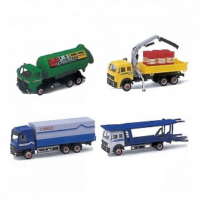 Металлическая модель грузовика 15 см., 16 видов (Welly, 99610C)