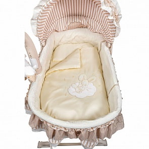 Набор в люльку 6 предметов - Sleeping Bunny, бежевый (Kids Fashion, УТ-0002190)