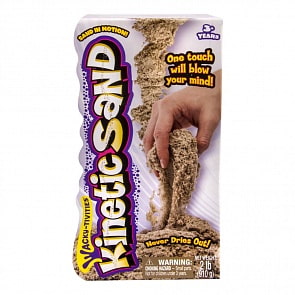Набор Kinetic sand - Песок для лепки. Коричневого цвета (Spin Master, 71400)
