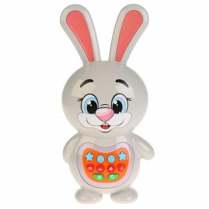 Развивающий зайка-сказочник, 24 песни, 6 потешек, 59 стихов, 4 сказки (Умка, STORY-RABBITsim)