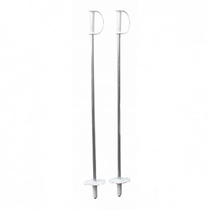 Палки лыжные детские алюминиевые с травмобезопасной пластиковой опорой, 100 см. (Ковров, 2196-00)