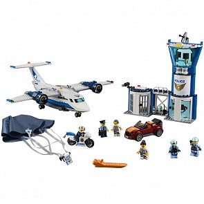 Конструктор Lego City Police - Воздушная полиция: авиабаза (Lego, 60210-L)