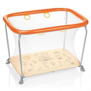 Манеж Royal, с оранжевым матрасиком (Brevi, 00-0015444_584/020)