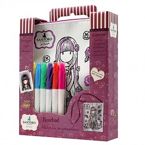 Сумка Santoro прогулочная для раскрашивания (Оригами, 04593)