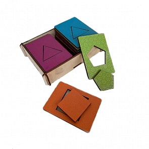 Досочки сегена - Геометрические фигуры (Paremo, PE720-19)