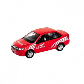 Модель машины 1:34-39 Lada Granta Rally (Welly, 43657RY)