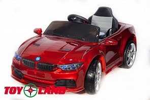 Электромобиль BMW 3 G, цвет - красный (ToyLand, bbh-718b_красный)