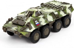 Машина "Технопарк" металлическая  БТР, свет+звук, открывается люк (Технопарк, CT11-270-1-2-3) 