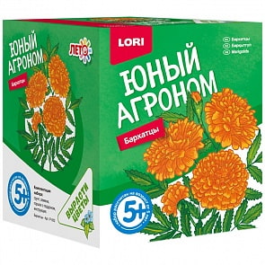 Набор - Юный агроном - Бархатцы (Лори, Р-002)