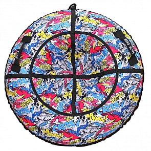 Санки надувные – Тюбинг RT Комиксы Boom, 105 см (RT, 6816rt)