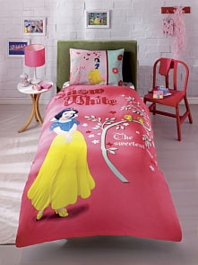 Комплект детского постельного белья, Disney, 1,5 спальное - SNOW WHITE (TAC, 8325A-90000225)