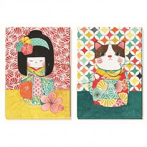 Блокнот для записей – Миса, 2 штуки (Djeco, DD03621)