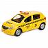 Машинка металлическая - Renault Sandero такси, 12 см. - миниатюра №2