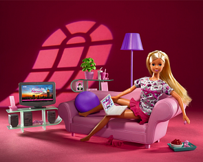 Кукла Штеффи в гостиной (Simba, 5730408)