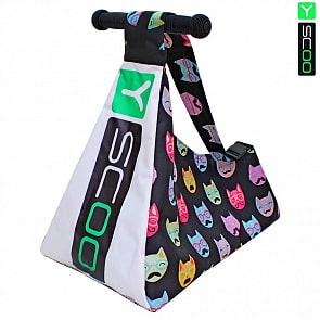 Сумка-чехол Y-Scoo - Коты усатые для 3-х колесного самоката (Y-Sсоо, 6588RT)