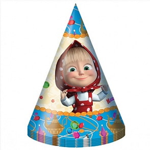 Набор колпачков Машины сказки, 6 штук (Росмэн, 28583ros)