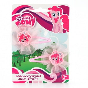 Набор из 2 заколок для волос «Моя маленькая пони» (Играем вместе, HC-LP-06sim)