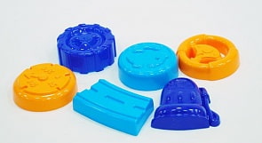 Набор формочек В&Л 6 дет Авто (Рославльская игрушка, 4063)