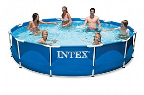 Бассейн каркасный - Metal Frame Pool, круглый (Intex, 28210sim)