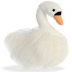 Мягкая игрушка – Лебедь, 25 см (Aurora, 170441B)