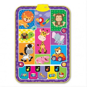 Коврик музыкальный - Мои зверята (Азбукварик, 28121-6)