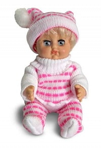 Кукла Любочка 1, высотой 21 см  (Весна, В210/С210)