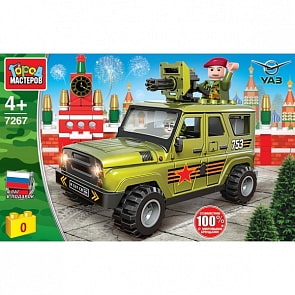 Конструктор УАЗ Hunter на параде 111 детали (Город мастеров, SB-7267)