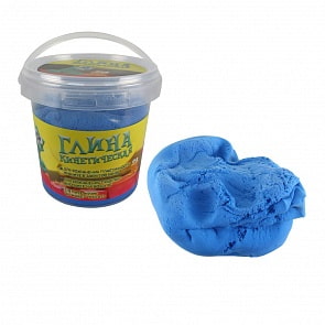 Кинетическая глина, цвет морской волны, банка 200 гр (1Toy, Т11349а)