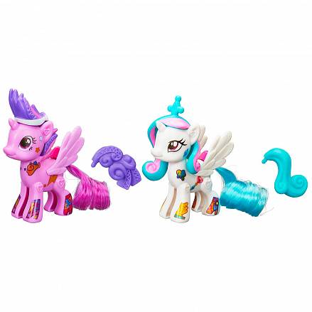 Игровой набор My Little Pony - Принцесса Селестия и Твайлайт Спаркл 