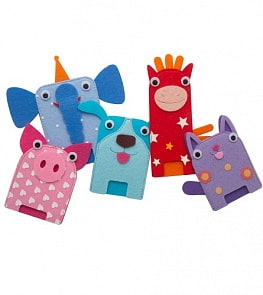 Пальчиковый театр из фетра - Деревяшки (Деревяшки, 20WFT01)