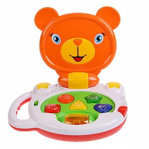 Развивающий Медвежонок, 15 стихов и песен С. Маршака, учим цифры и цвета (Умка, ZY431272)