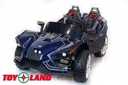 Двухместный электробагги ToyLand JC888 синего цвета, полный привод - миниатюра