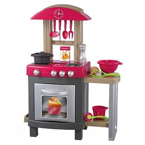 Кухня для девочек Chef Pro Cook, 15 аксессуаров (Abrick, Smoby, 1713) Кухня для девочек Chef Pro Cook, 15 аксессуаров (Abrick, Smoby, 1713)
