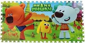 Коврик-пазл Ми-Ми-Мишки, 8 сегментов (Играем Вместе, FS-MIMIsim)