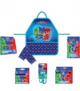 Набор для детского творчества - Герои в масках, 6 предметов (Росмэн, 33853ros)