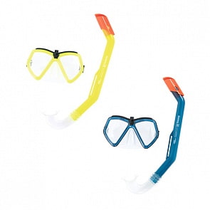 Набор для ныряния - Морской с маской и трубкой, от 7 лет, 2 цвета (Bestway, бв24027)