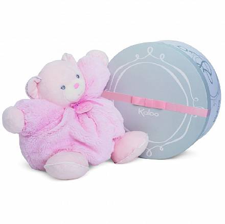 Мягкая игрушка Жемчуг - Мишка, розовый, большой, 30 см 
