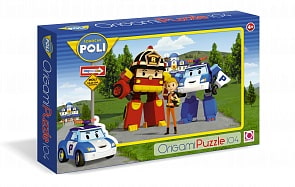 Паззл Robocar Poli 104 элемента  (Origami, 05799or)