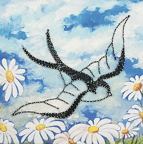 Набор в технике String Art Ласточка (Волшебная мастерская, ST-05)