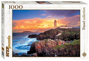 Пазл Маяк на закате, 1000 элементов (Step Puzzle, 79019)