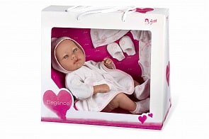 Виниловый пупс Elegance с одеждой, 42 см (Arias, Т11109)