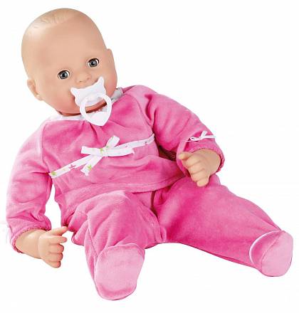 Кукла - Макси-маффин, без волос, в розовом костюме 