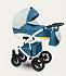 Детская коляска Camarelo Sirion 2 в 1, сине-серая  - миниатюра №1