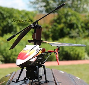 3-х канальный радиоуправляемый вертолёт с гироскопом, стреляющий водой (Rinzo, C-00105)
